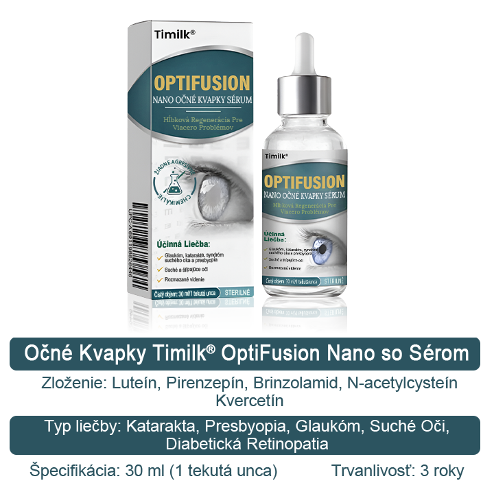 Timilk® OptiFusion Nano očné kvapky Essence💥