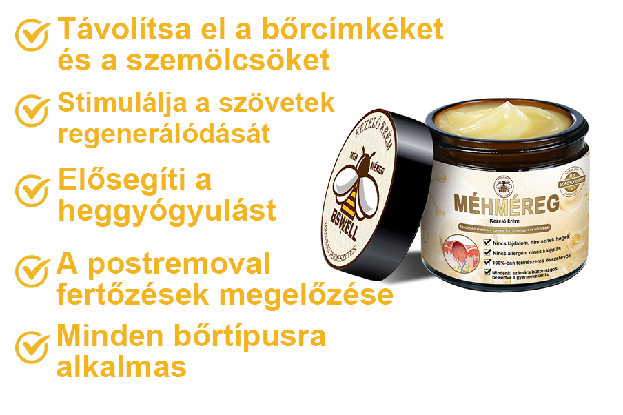 🐝BSWELL® Krém na ošetrenie včelím jedom👨⚕️(MDT recommended) (🔥Posledný deň akcie 80% zľava)