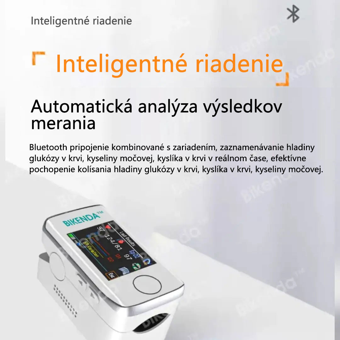 Pokročilý neinvazívny glukometer Bikenda™ - 99,9 % presnosť + exkluzívny darček! Dôveryhodný v popredných nemocniciach na celom svete
