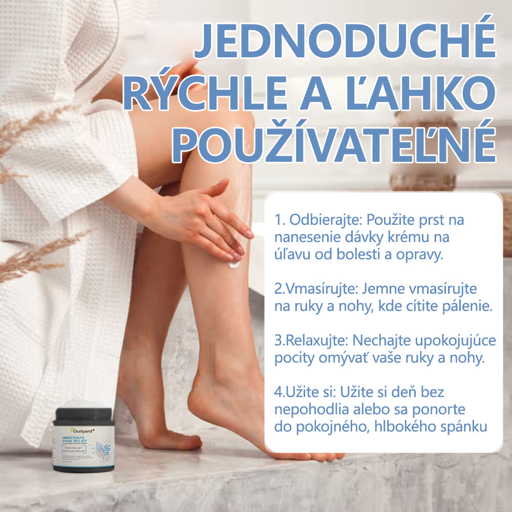 ✅ Schválené ÚVZ SR: Ourlyard® Magnéziový krém na hojenie bolesti kostí (liečba artritídy, neuropatie, reumatických ochorení, svalových kŕčov, zášklbov a športových zranení)