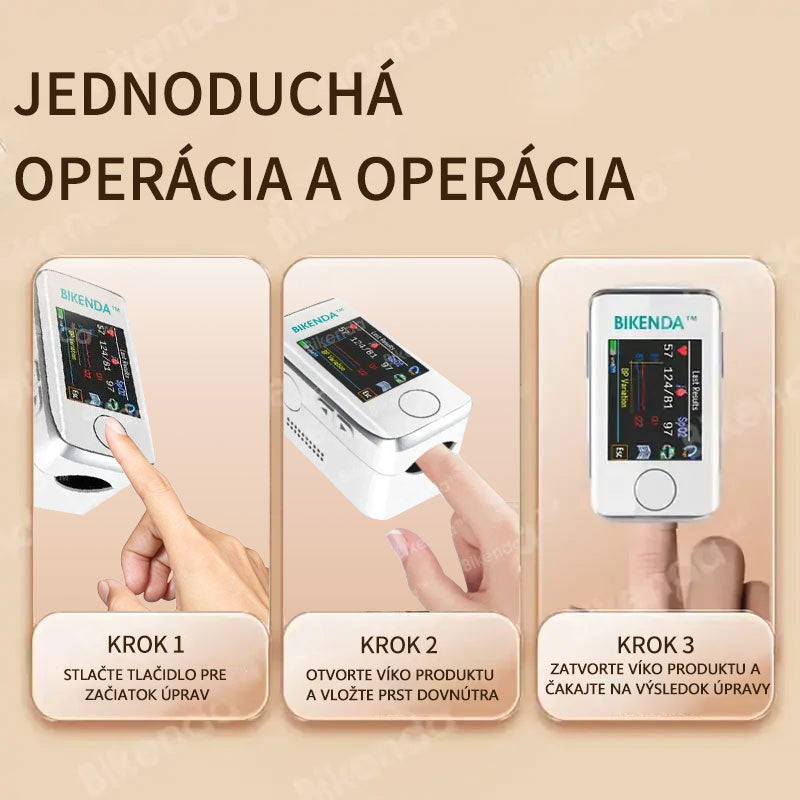 Pokročilý neinvazívny glukometer Bikenda™ - 99,9 % presnosť + exkluzívny darček! Dôveryhodný v popredných nemocniciach na celom svete