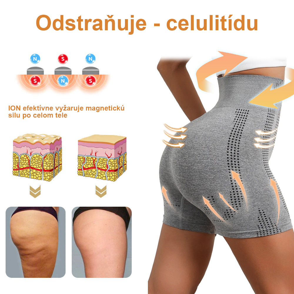 💃💃【Nové produkty na jeseň 2024】Mikrovibračný masážny modul Ice Silk Ion Fiber Shaping Shorts🌻