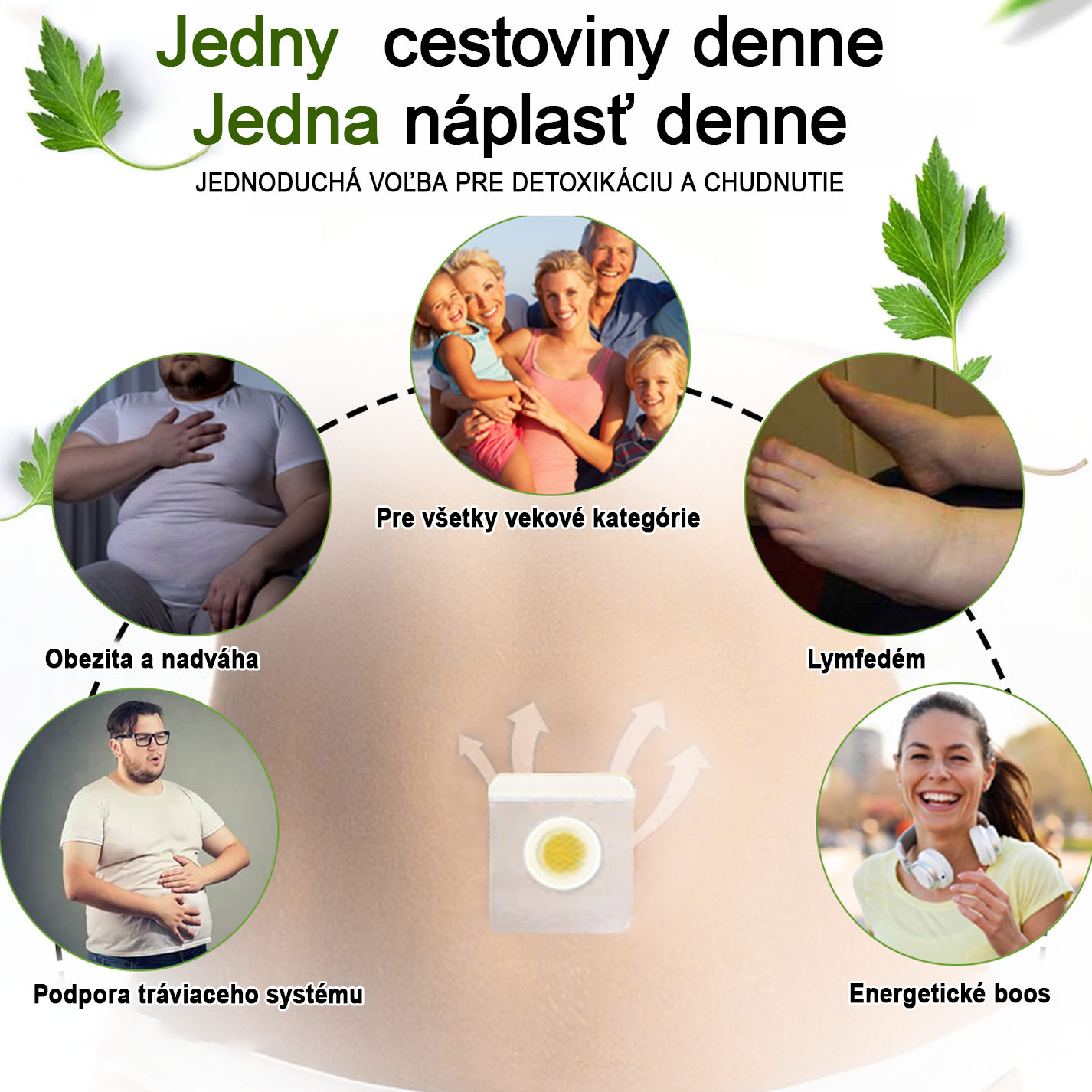 🐝Swan Bella™ Lymfodrenážna náplasť na chudnutie so včelím jedom 🔥 70% zľava na obmedzený čas 🔥 (Vhodné pre všetky vekové kategórie).