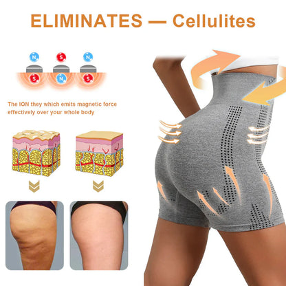 🔥【Nové produkty na jeseň 2024】Mikrovibračný masážny modul Ice Silk Ion Fiber Shaping Shorts🌻