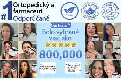 ✅ Schválené ÚVZ SR: Ourlyard® Magnéziový krém na hojenie bolesti kostí 🔥(liečba artritídy, neuropatie, reumatických ochorení, svalových kŕčov, zášklbov a športových zranení)🌱