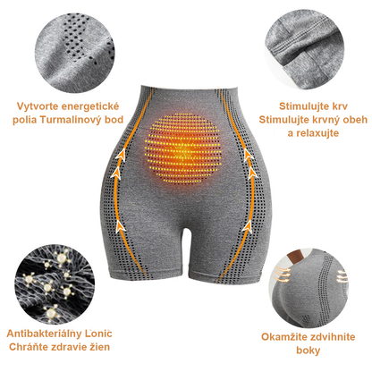 💃💃【Nové produkty na jeseň 2024】Mikrovibračný masážny modul Ice Silk Ion Fiber Shaping Shorts🌻