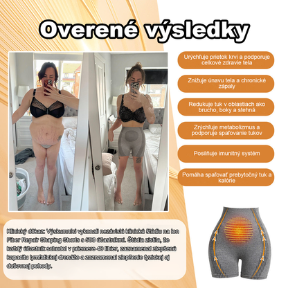 💃💃【Nové produkty na jeseň 2024】Mikrovibračný masážny modul Ice Silk Ion Fiber Shaping Shorts🌻