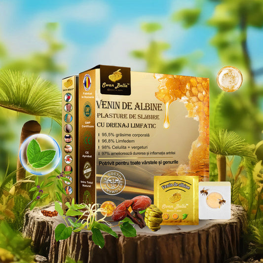 🐝Swan Bella™ Lymfodrenážna náplasť na chudnutie so včelím jedom 🔥 70% zľava na obmedzený čas 🔥 (Vhodné pre všetky vekové kategórie).